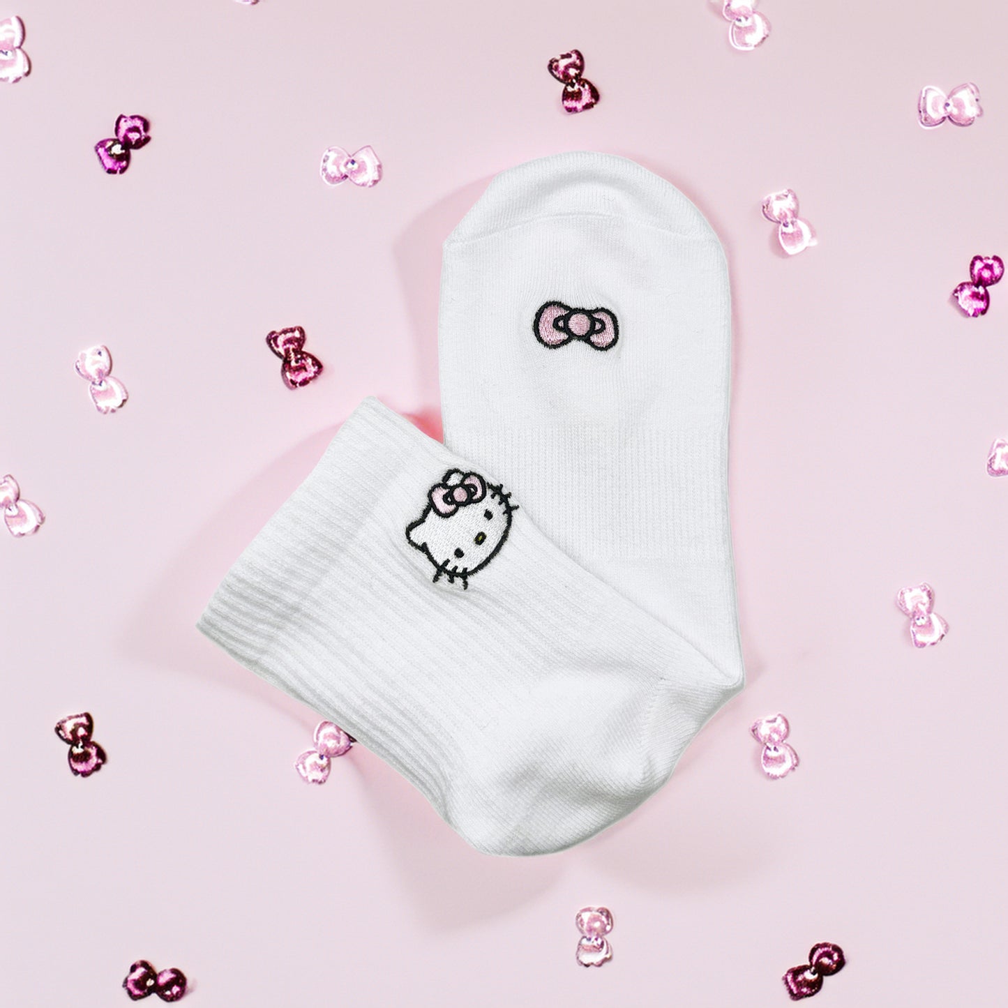 Aluna Socks x Hello Kitty - Purrfect in Pink Sock